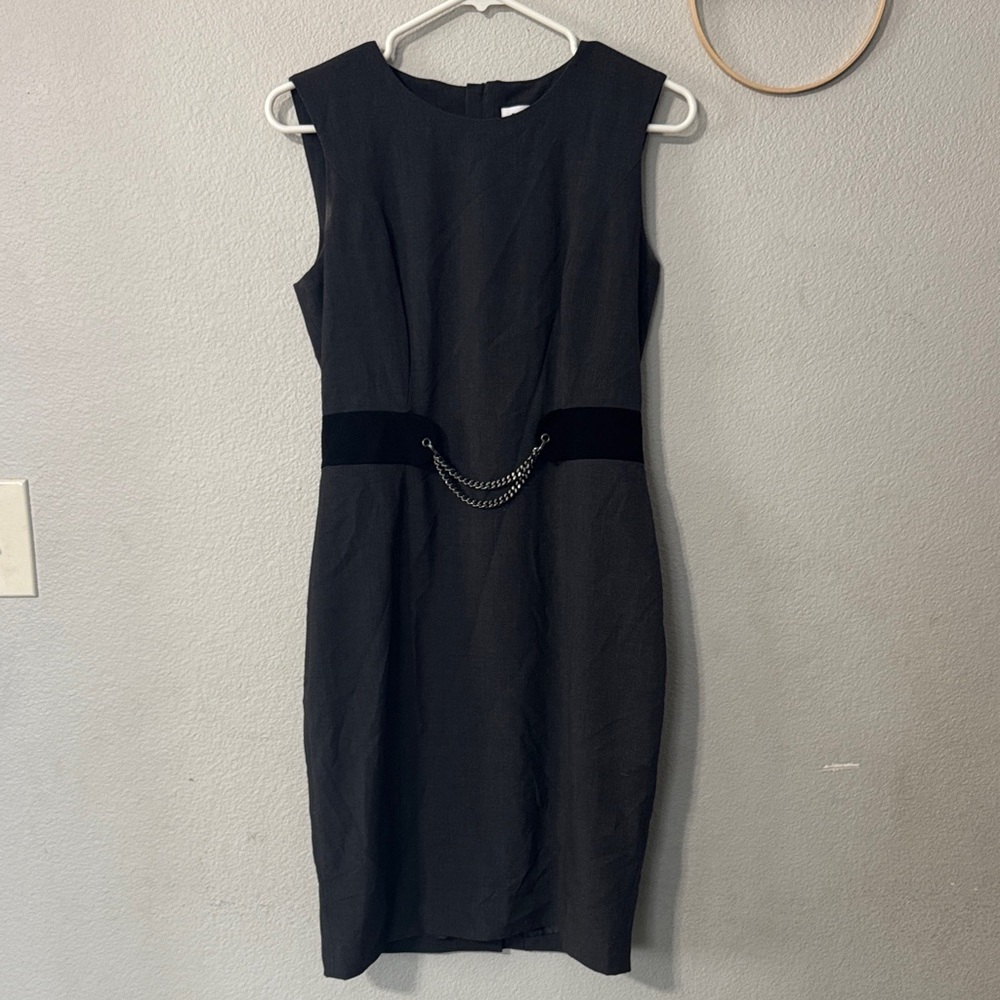 Calvin Klein  Chain-Accent Mini Dress